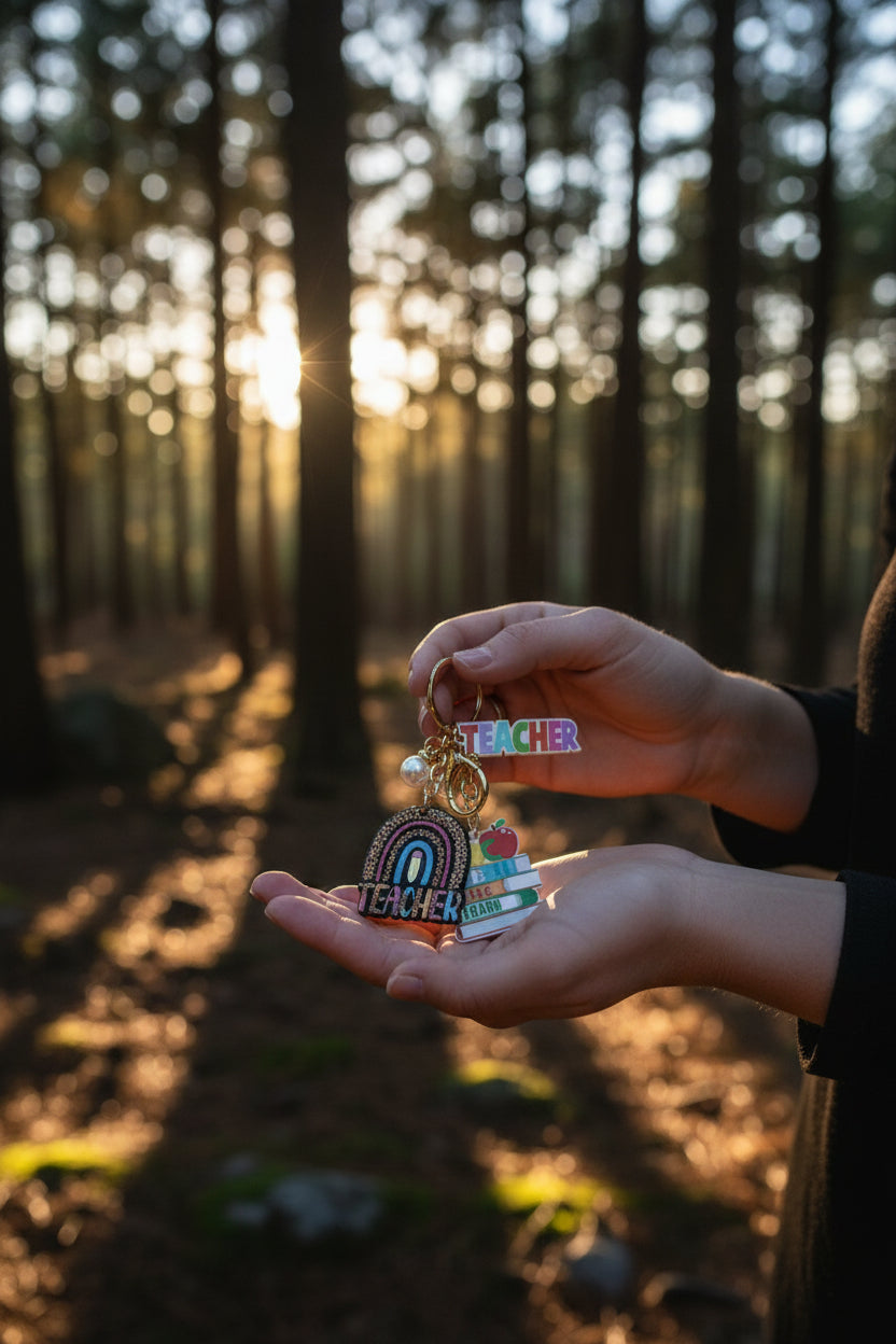 Teacher Keyring