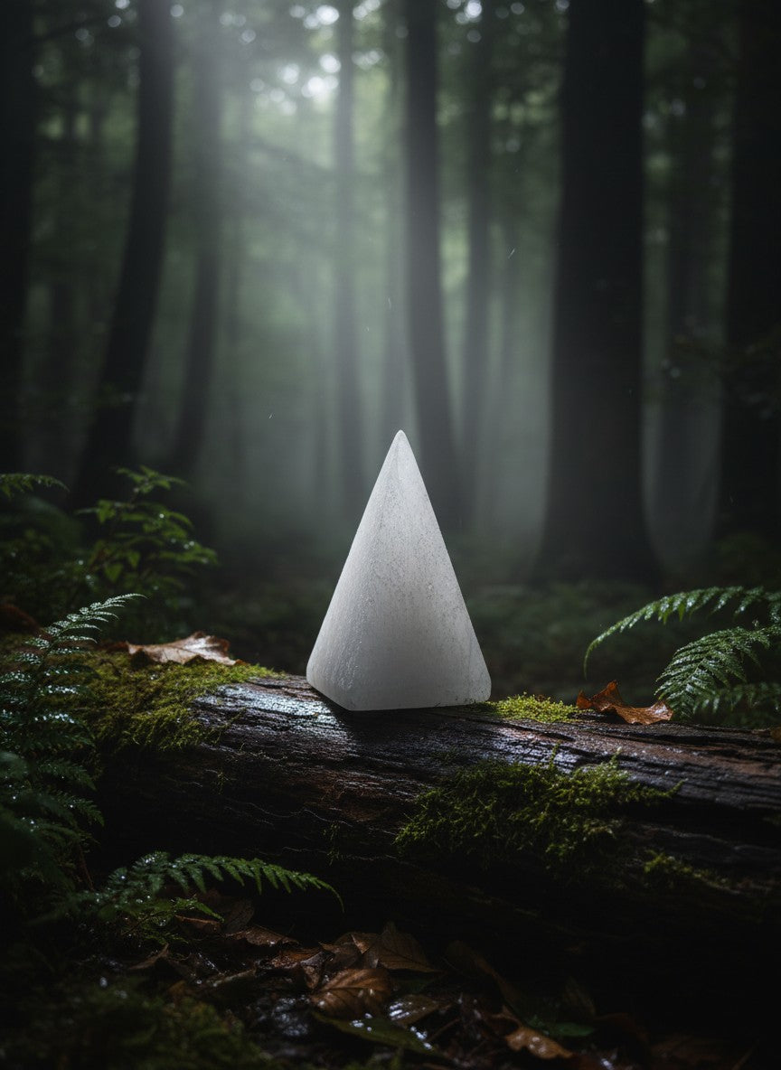 Satin Spar Pyramid