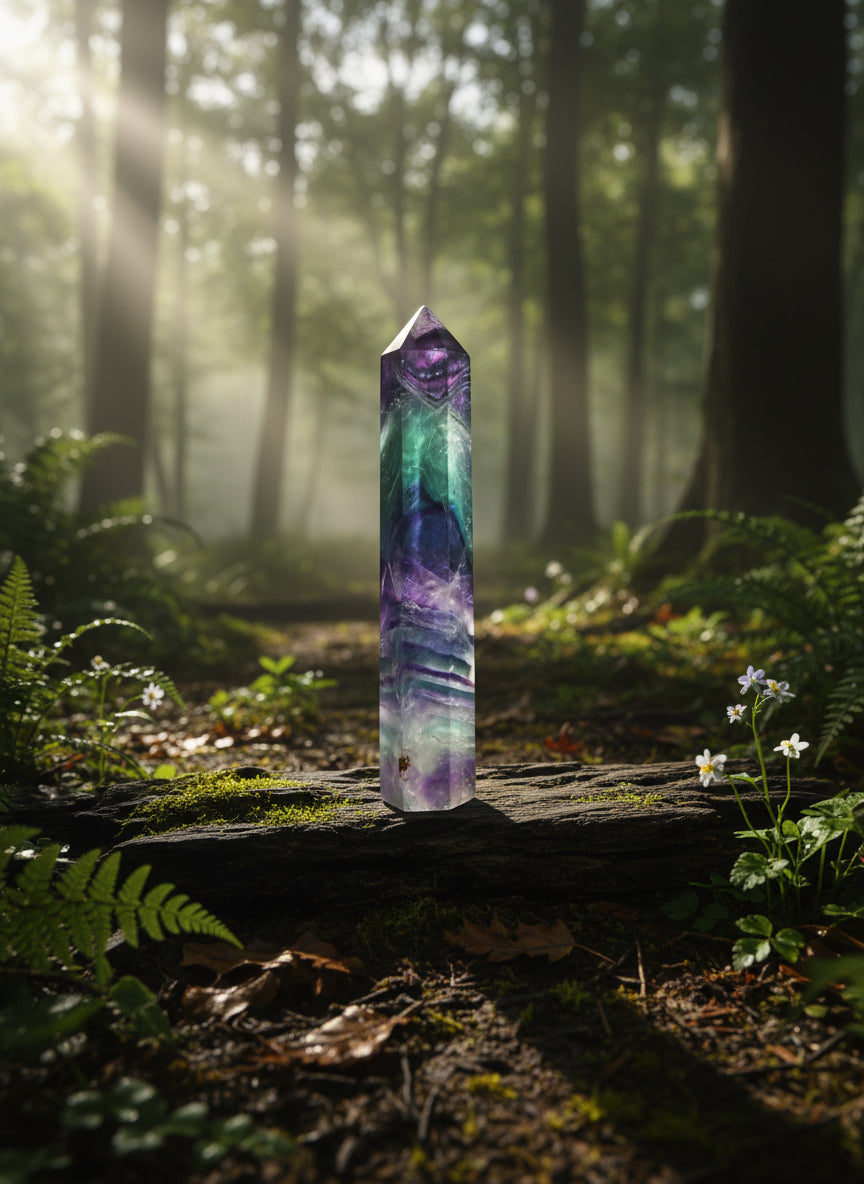 Rainbow Fluorite Generator (Hospital Crystal)