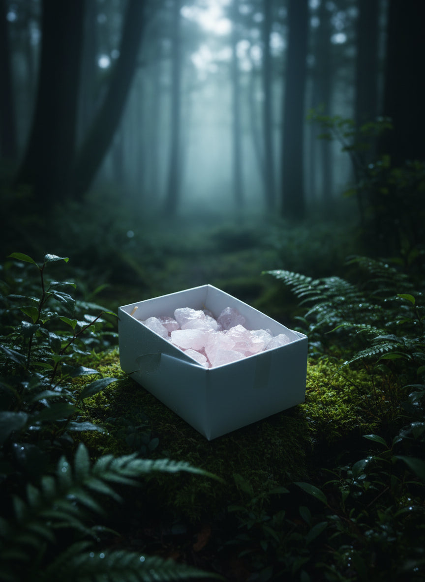 Rose Quartz Raw Box