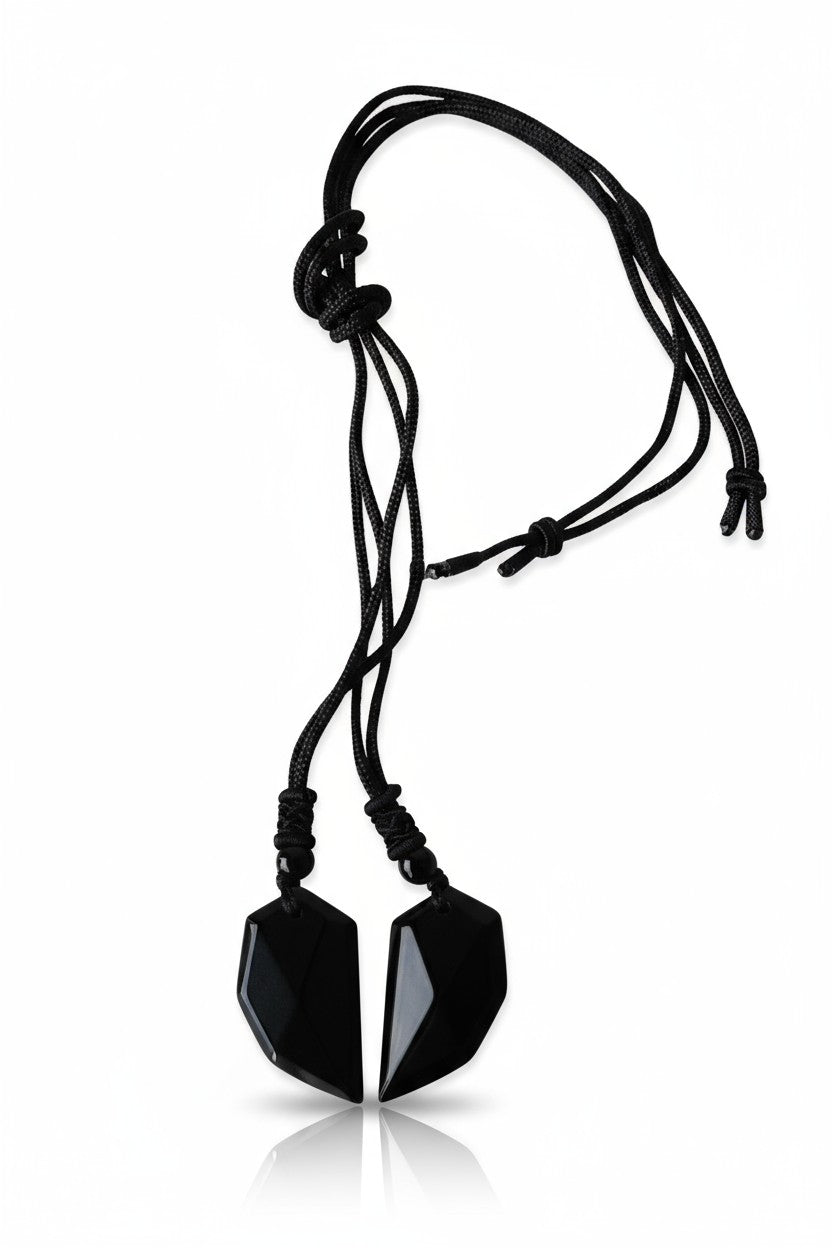 Grounded Hearts Necklace Set