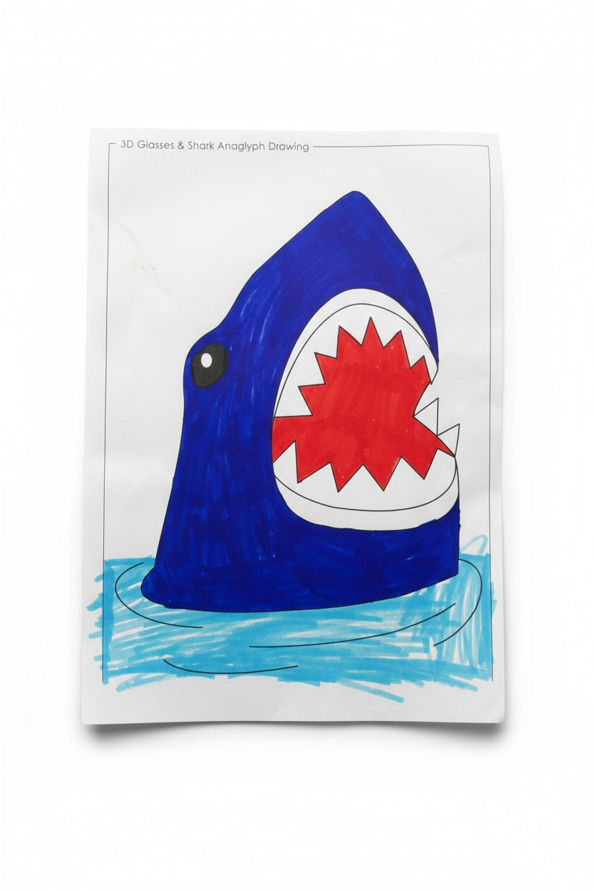 Blue Shark by Caspian (Aged 8)